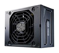 Cooler Master V850 SFX Gold, UK Plug - 850W 80 PLUS Gold, Fully Modular Power Supply Unit, SFF/mini-ITX PSU, Semi-Fanless Mode, SFX-to-ATX Bracket, 10 Year Warranty, Black Edition, Quiet 92 mm FDB Fan
