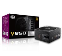 Cooler Master Vanguard V 850W 80plus Gold Power Supply Unit Fully Modular with 100% Japanese Capacitor and UK Cable