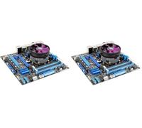 Cooler Master X Dream i117 CPU Air Cooling System - 60.4 mm Low-Profile Cross-Shaped Design, 95mm Low-Noise Fan (19 dBA, 1800 RPM), Push-Pin Clip Installation - Compatible with Intel LGA 1200 Sockets