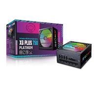 Cooler Master XG750 Plus Platinum ARGB Fully Modular, 750W,Built-in Information Display Panel, ARGB 135mm Silent Fan, Intel ATX 12V Ver 2.53, 100% Japanese Capacitors (MPG-7501-AFBAP-XUS)