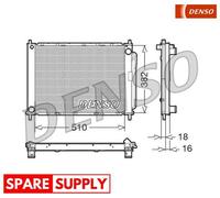 COOLER MODULE FOR RENAULT CLIO CAMPUS CLIO III GRANDTOUR MODUS DENSO DRM23100
