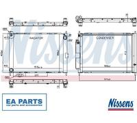 NISSENS 637625 Cooler Module