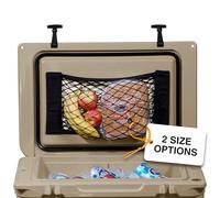 Cooler Net for Dry Storage and Organization | Compatible with Yeti, Coleman, Igloo, Lifetime, Pelican, Canyon Ice Chests | Compatible with Cooler Lights, Wheel Kits, Camping Accessories, and Tailgating Accessories
