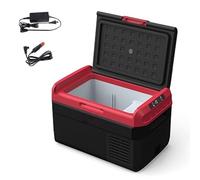 Cooler Portable Fridge for Camping Car Cooler for Vehicle 20/25/30/40/50L Dual Use for Car and Home -20°C to 20°C 2-way Removable Panel 12V/24V DC 110～240 V AC(65.7 * 41.4 * 39.6cm)