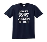 Cooler Version of Dad Tween BOY Casual Slogan Crew Neck Children Funny T-Shirt