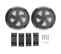 Cooler Wheel Replacement Universal Fitment, Heavy Duty Cooler Wheels For Igloo 5 Gal Beverage Rollers With Rubber Tread Design And Noise Reduction Fea