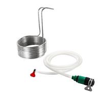 Coolers, Stainless Steel Immersion Wort Chiller Tube for Home Brewing Super Efficient Wort Chiller Home Wine Making Machine 9.52x0.5x8m