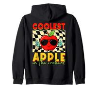 Coolest Apple In The Orchard Apple Picking Apple Harvest Zip Hoodie