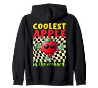 Coolest Apple In The Orchard Harvest Day Apple Picking Zip Hoodie
