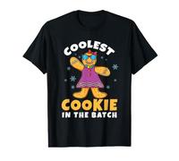 Coolest Cookie in The Batch Christmas Baking Value Graphic T-Shirt