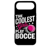 Coolest Girls Play Bocce Women Lawn Game Fan Case for iPhone Air