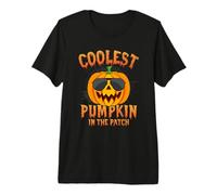 Coolest Pumpkin in the Patch - Halloween Jack O Lantern Premium T-Shirt