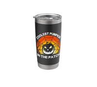 Coolest Pumpkin in The Patch - Halloween Jack O Lantern Stainless Steel Insulated Tumbler