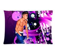 Coolest Sexy boy Justin Bieber Custom Rectangle Pillowcase Pillow Cases Cover 20x30 (one side) Music