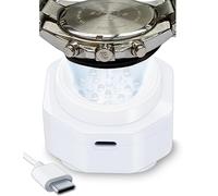 CoolFire (The Original) USB-C UV Free Solar Watch Fast Charger for All Eco Solar Watches. Safe 24/7 Charging (No Timer Needed). Reloj Hombre Portable Charger. Fits G-Shock, Citizen, Seiko, Garmin WT