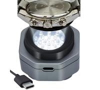 CoolFire - Type-C UV Free Solar Watch Fast Charger for All Eco Solar Watches for Men, Reloj Hombre Portable Battery Charger. for All Kinds of eco Solar Watches. ((SLIVER)