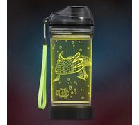 CoolGift Mart Axolotl Water Bottle, Light Up 3D Salamander Design, 14oz Tritan BPA Free - Gift for 4 5 6 7-Year-Old Boys Girls- Kids Drinking Cup - Christmas Holiday