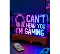 CoolGift Mart Game Card Cartridge Holder for Nintendo Games, Games Card Storage Stand with 10 Cards Compatible with Switch 2/ OLED/ Lite/ SD, Game Gifts for Gamer, Can't Hear You I'm Gaming Room Decor