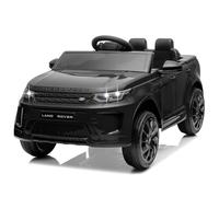 CoolGrows Land Rover Ride on Car, Electric Cars for Kids, with Remote Control, LED Lights, Music, 3 Speed Modes Smooth Start for 3-6 Years Old, Black, Max Weight 25KG (Black)
