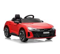 CoolGrows Licensed Audi Kids Electric Ride on Car with Parent Remote Control, 12V Battery Powered Car for Kids Age 3-6, Electric Ride on Car with Remote Control for Children (Red)