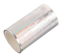 COOLHIYA 1 Roll of Decorative Scrapbook Sticker Tape for DIY Crafts and Diaries, Sticky Pet Material No Glue Left When Peeled, Unique and Delicate Design for Scrapbook Lovers
