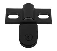 COOLHIYA 1 Set Shower Door Hinges: Glass Shower Door Pivot Hinges - Thickened Stainless Steel Glass Parts for Modern Bathroom Decor