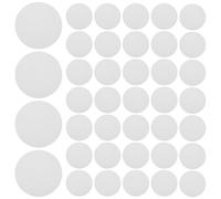 COOLHIYA 100pcs Quantitative Round Filter Paper 70 mm Diameter Laboratory Experiments Water Absorbing Filter Paper for Scientific and Chemistry Research