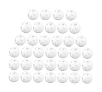 COOLHIYA 100Pcs Round Doll Noise Maker Insert for Pet Plastic Squeaker Replacement for Plush Dolls and Throw Pillows Multipurpose Sound Accessory