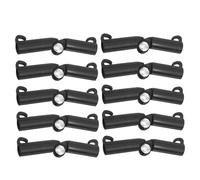 COOLHIYA 10pcs Adjustable Plant Plastic Connector Clips for Trellis Stakes Durable Gardening Support for Tomatoes Trees Cucumbers and Beans Enhance Stability for Healthier Growth