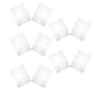 COOLHIYA 10pcs Book Protector Cover Sleeves for Books and Planners Scratch Resistant Suitable for School and Office Use