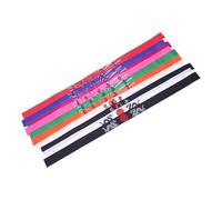 COOLHIYA 10pcs Ninja Headbands: Japanese Themed Cosplay Headband For Kids - Ninja Print Headwear - Japanese Style Bandana Cook Headwrap