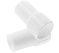 COOLHIYA 2 Pcs Pool Skimmer Part Replacement Connector for Vacuum Hose, Heavy Duty Plastic Threaded Design, Suitable for Swimming Pool Suction Hose End Repair
