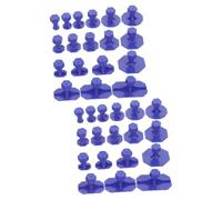 COOLHIYA 2 Sets Car Dent Puller Paintless Dent Removal Tool Kit Bumper Repair Tabs for Door Dings Hail Damage Easy Use