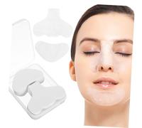 COOLHIYA 200 Pcs Nose Patches and Chin Pads Cotton T Zone Skin Care Strips for Deep Cleansing Gentle Skin Fit for Nose and Chin Easy Application for Extended Use