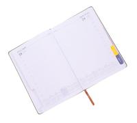 COOLHIYA 2025 Daily Planner Agenda Notepad Portable Planner Organizer Lightweight Paper Notebook for Office and Home Use with Easy Carry Design