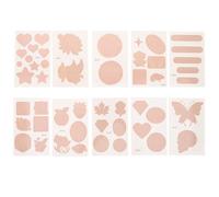 COOLHIYA 20pcs Ultra-thin Scar Cover-up Patches for Wounds Birthmarks and Scars Breathable Adhesive Skin Invisible Stickers for Face