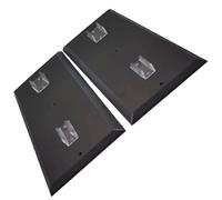 COOLHIYA 2pcs Motorcycle Model Display Stands Organizer Rack Plastic Bike Display Stand for Displaying Motorcycle Model and Organizing Small Tools on Workbench Black