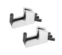 COOLHIYA 2pcs Pinch Clamps: Brake Line Clamp Tool - Hose Pinch Pliers For Flexible Fuel Gas And Radiator Lines - Zinc Alloy Hose Pinchers