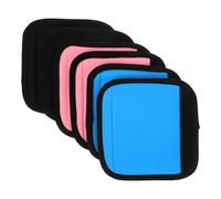 COOLHIYA 3 Pairs Pull Up Bar Grips: Removable Anti-Slip Pull-Up Bar Grips - Dumbbell Handle Covers - Barbell Pads For Weightlifting - Fitness Equipment Accessories
