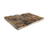 COOLHIYA 3d Decor Aquarium Fish Background and Board Reptile Tank, Decorative Plastic Backdrop with High Simulation Rock Design, Lightweight and Space-saving Wall Scene Habitat