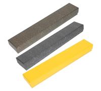 COOLHIYA 3pcs Retro Brush Pen Storage Box Decorative Fan Cases Practical Decoration for Home Office Durable Unique Design Black Gold Silver Grey Golden Yellow