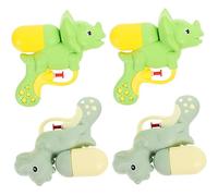COOLHIYA 4 pcs Cartoon Water for Cute Dinosaur Unicorn Design Bright Colors Water Guns for Beach Pool Party Fun