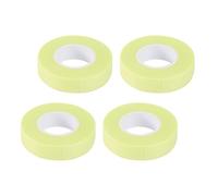 COOLHIYA 4 Rolls Green Eyelash Extension Tape Made of Soft and Elastic Non-woven Fabric for Lash Grafting and Isolation Suitable for Home Use and Beauty Shop