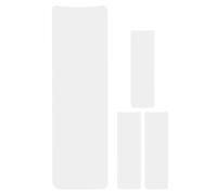 COOLHIYA 4pcs Balayage Board for Hair Coloring Highlighting Board Paddle Design Professional Hair Highlighting Tool for Stylists for Complex Hairstyles