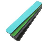 COOLHIYA 4pcs Colorful Felt Bulletin Board Strips for Classroom and Office Self Adhesive Memo Display Pin Boards Blue Green Gray Black for Home Organization