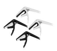 COOLHIYA 4pcs Guitar Clip Capos for Acoustic Guitar Made of Sturdy Abs Material with Comfortable Touch and Easy to Adjust Design and Music Teachers