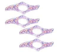 COOLHIYA 4pcs Resin Thumb Book Page Holders Portable Book Opener Reading Accessories for Reading with One Hand While Sitting for Friends Who Love