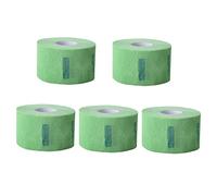 COOLHIYA 5rolls Disposable Neck Scarf Paper Barber Paper for Neck Wrap Strips Safe Odorless Easy Storage for Salon Home Use