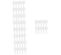 COOLHIYA 5sets Fire Extinguisher Lock Pins Iron Safety Pull Pins for Fire Equipment Protection Compatible with Multiple Extinguisher Types for Home Office Vehicle Use 10pcs*5
