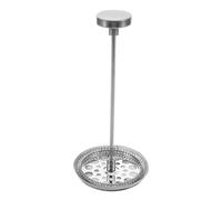 COOLHIYA 600Ml Espresso Maker Coffee Filter Basket and Press Plate Replacement Set Stainless Steel Mesh Screen with Plunger Rod, Hollow Nut, and Lid for Manual Coffee Brewing
